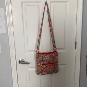 Vera Bradley Paisley in Paradise Cross Body Purse